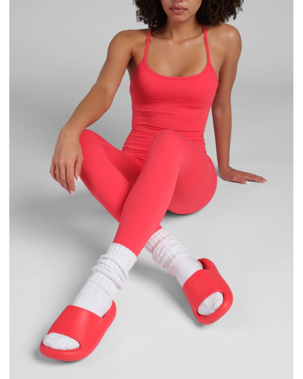 Comfrt Red Marshmallow Slides