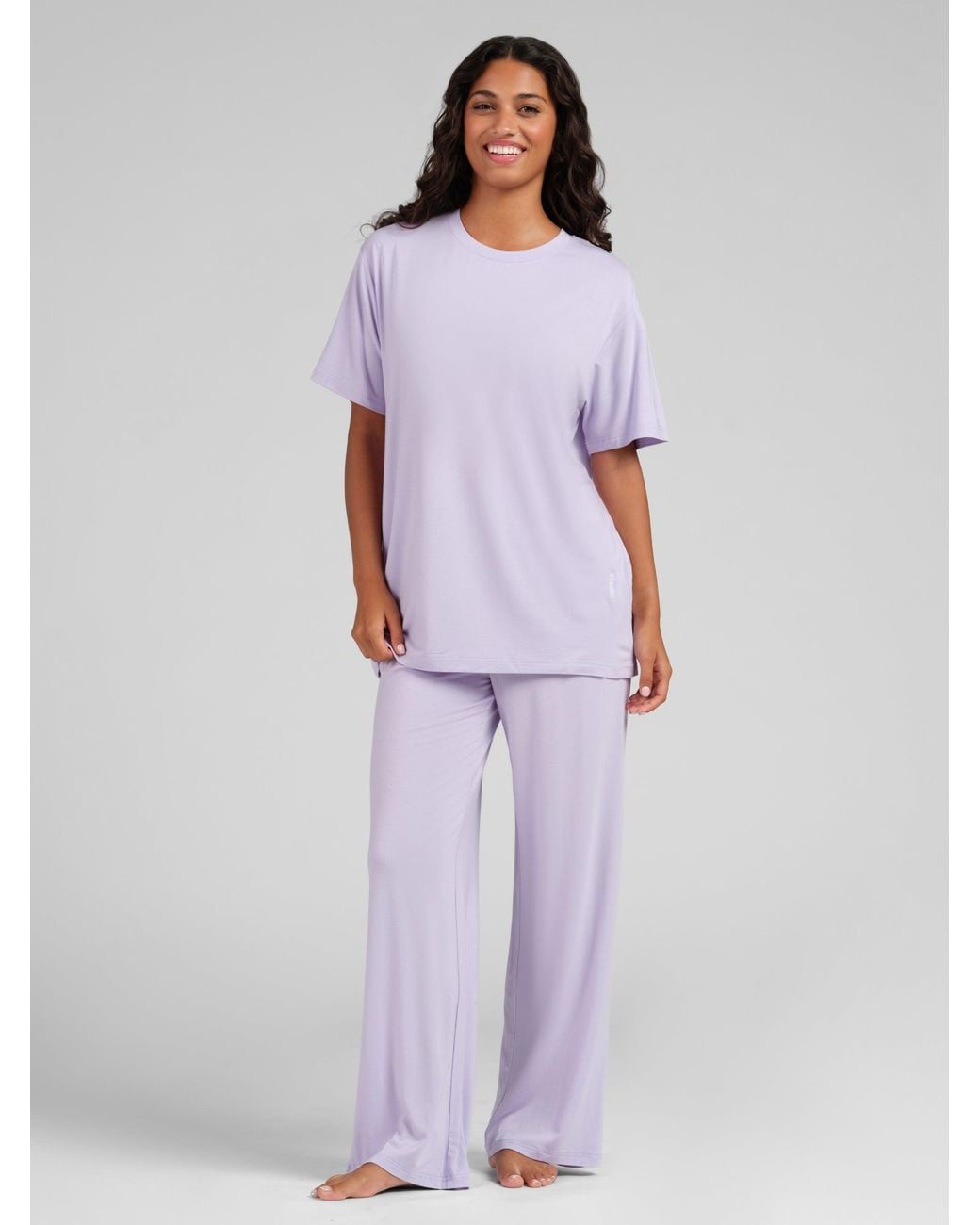 Comfrt Purple Cloud Lounge Tee Shirt