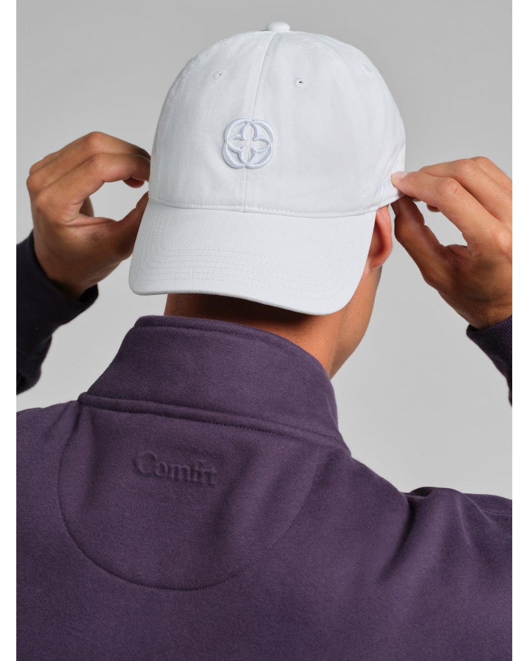 Comfrt White Icon Cap
