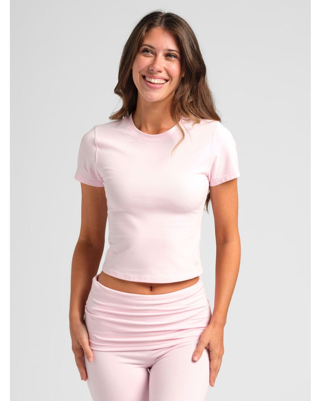 Comfrt White Softstretch Baby Tee