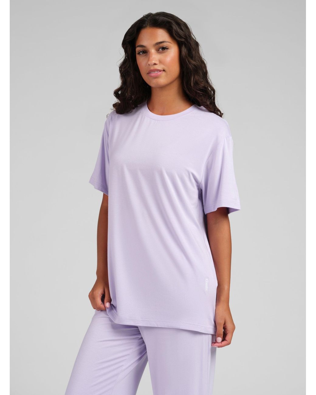 Comfrt Purple Cloud Lounge Tee Shirt