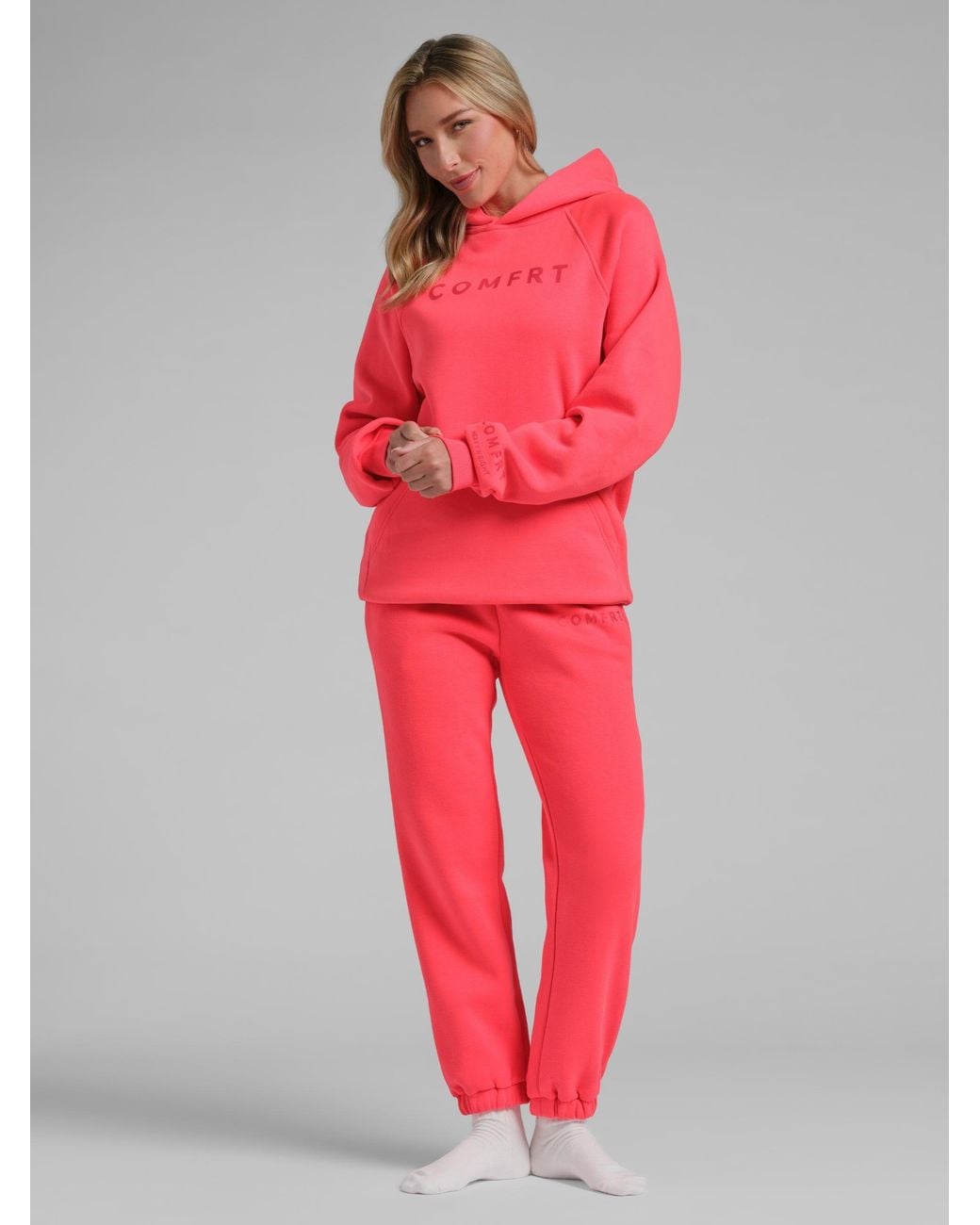 Comfrt Red Tranquil Hoodie