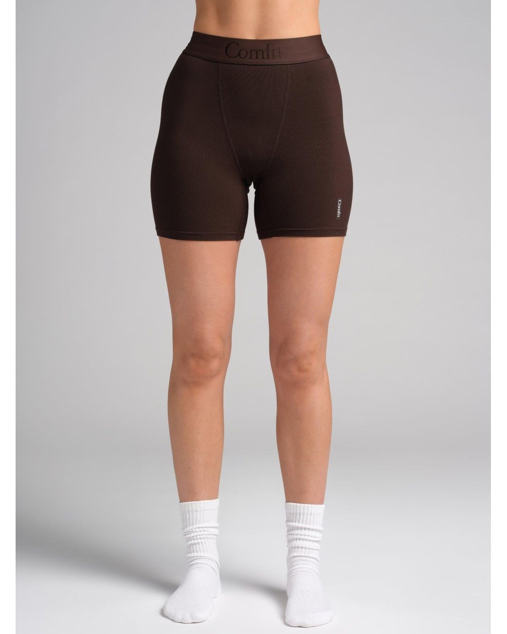 Comfrt Black Rib Contour Boxer