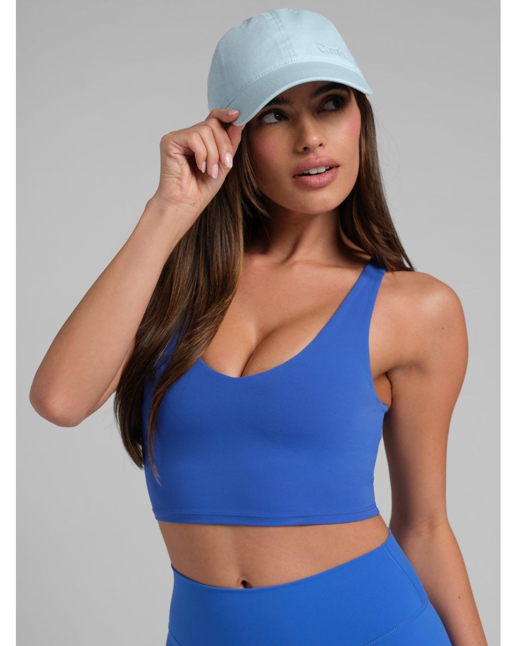 Comfrt Blue Logo Cap