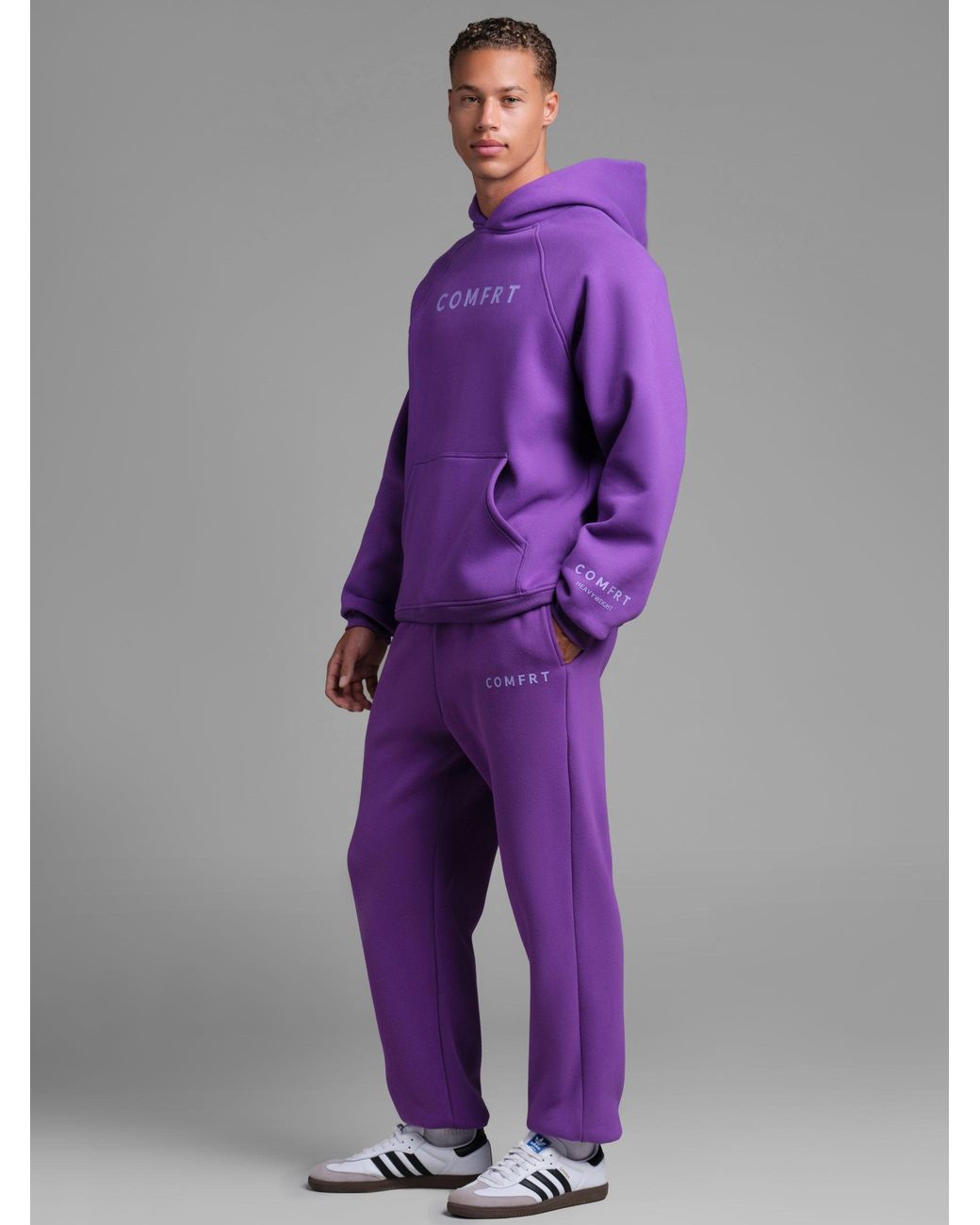 Comfrt Purple Tranquil Hoodie