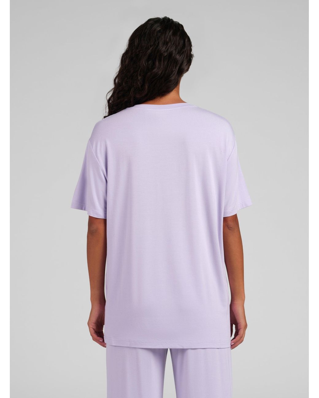Comfrt Purple Cloud Lounge Tee Shirt