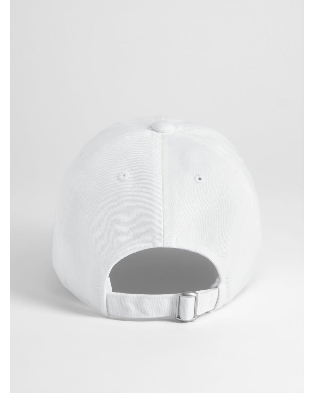 Comfrt White Logo Cap