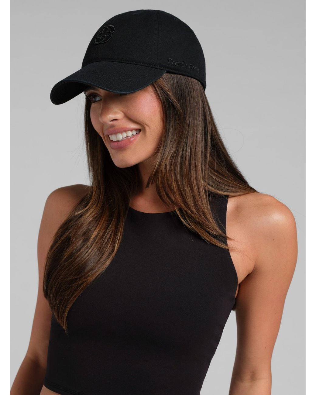 Comfrt Black Icon Cap