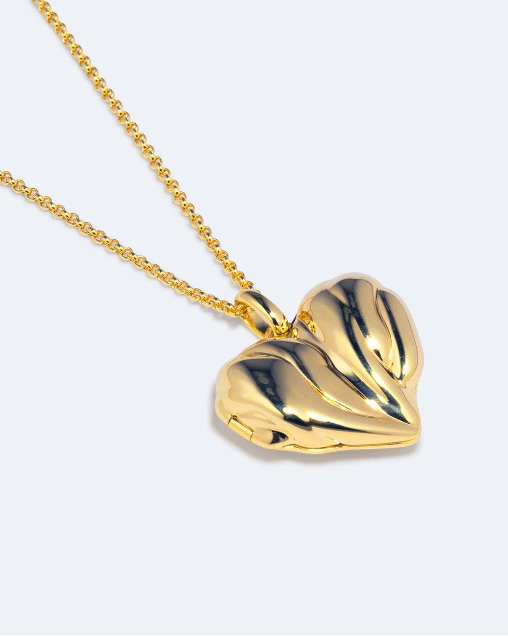 COMPLETEDWORKS Metallic Heart Locket