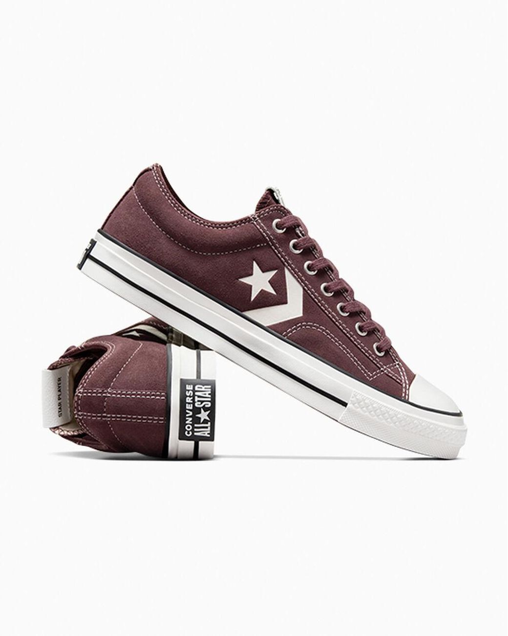 Converse star player red leather cheap