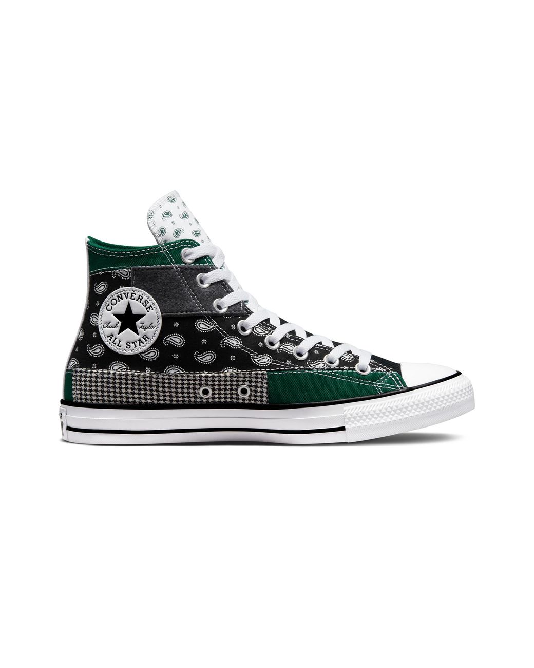 Converse Chuck Taylor All Star Hacked Patterns in Black | Lyst