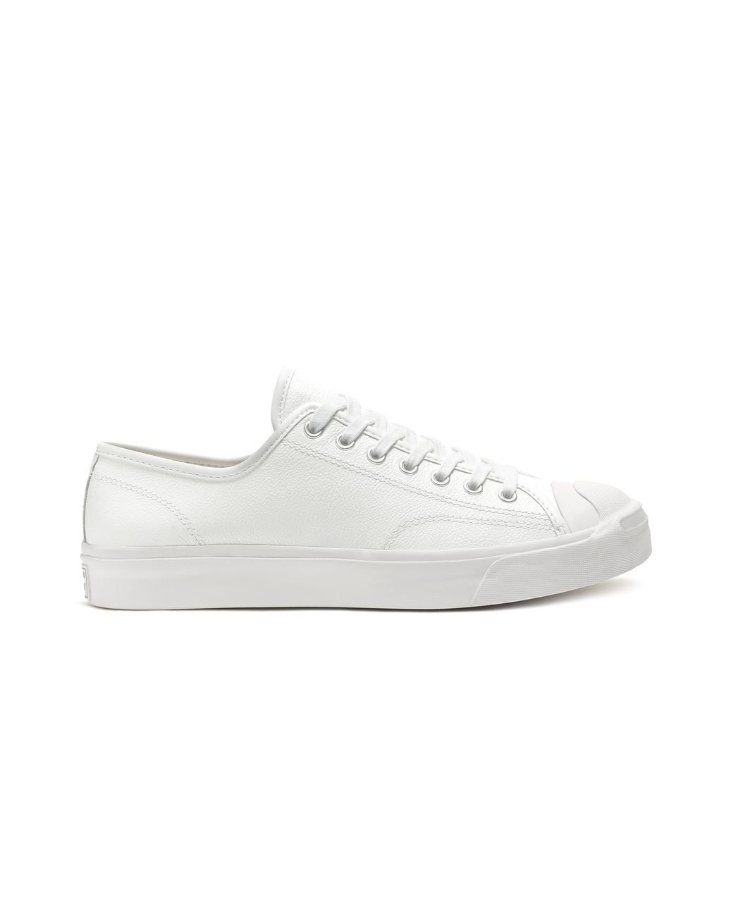 converse jack purcell tumbled leather ox sneaker