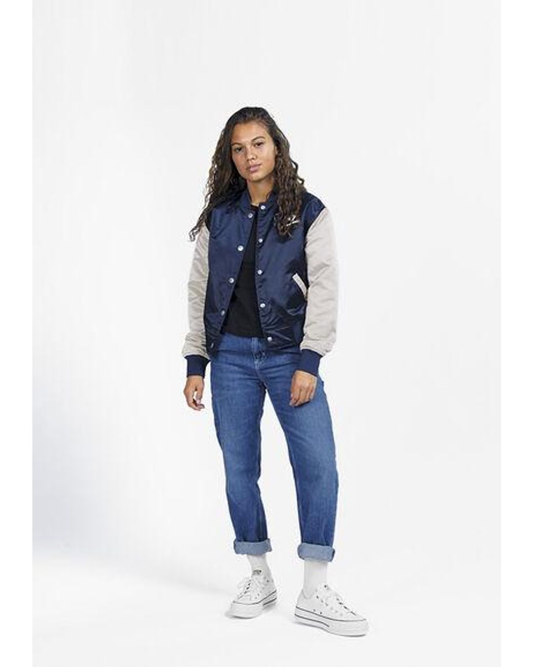Converse Chuck Taylor All Star Platform Clean Leather in het Blauw voor  heren | Lyst NL