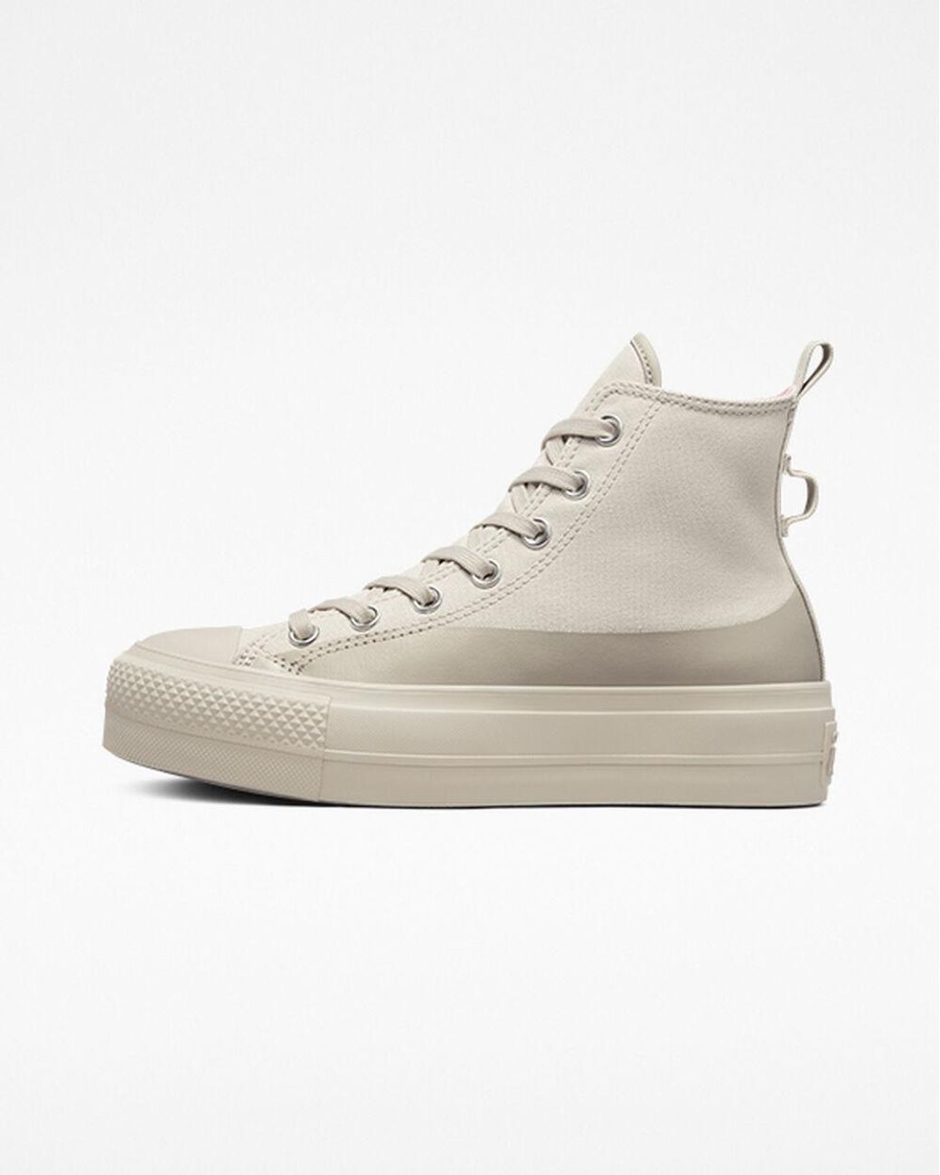 Converse lift ripple high beige deals