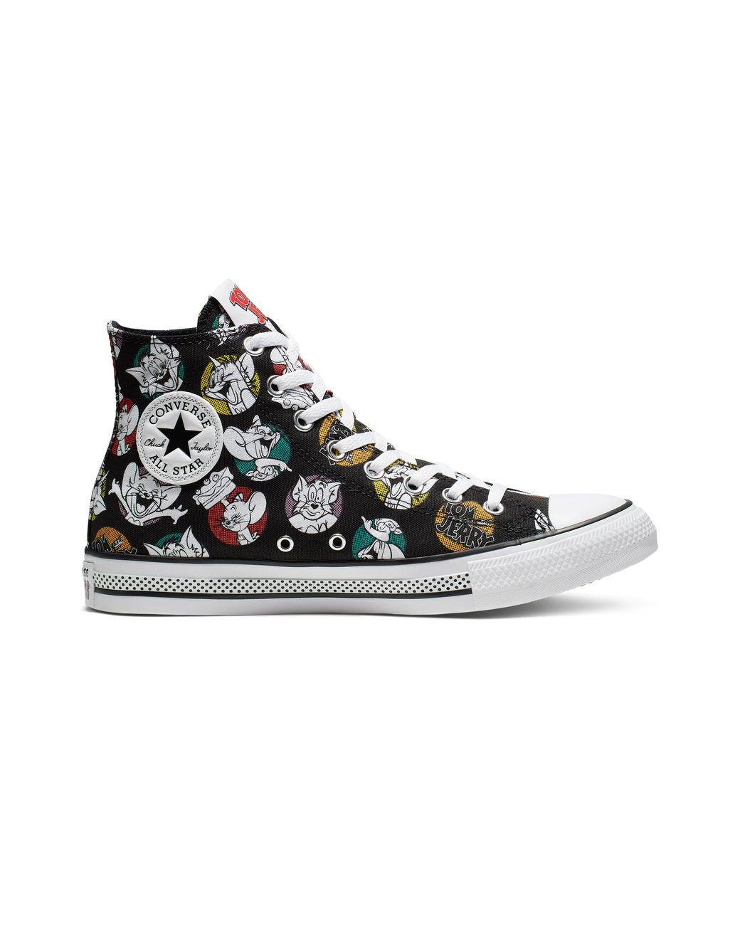 Converse Tom And Jerry Chuck Taylor All Star High Top in Black for Men |  Lyst