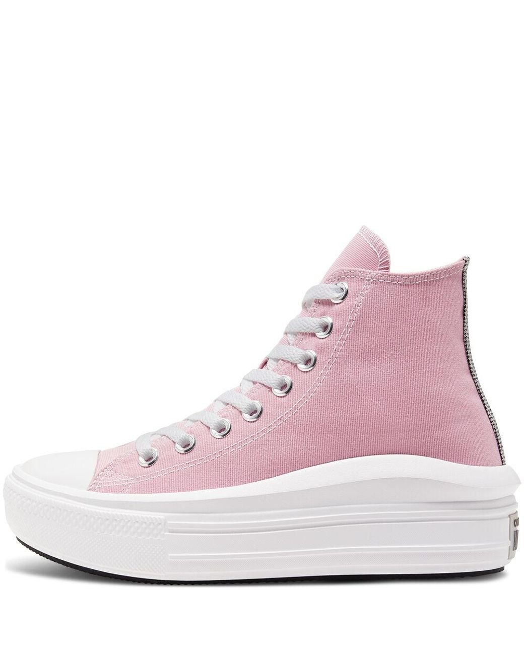 Chuck Taylor All Star Move High Top Converse en coloris Rose | Lyst