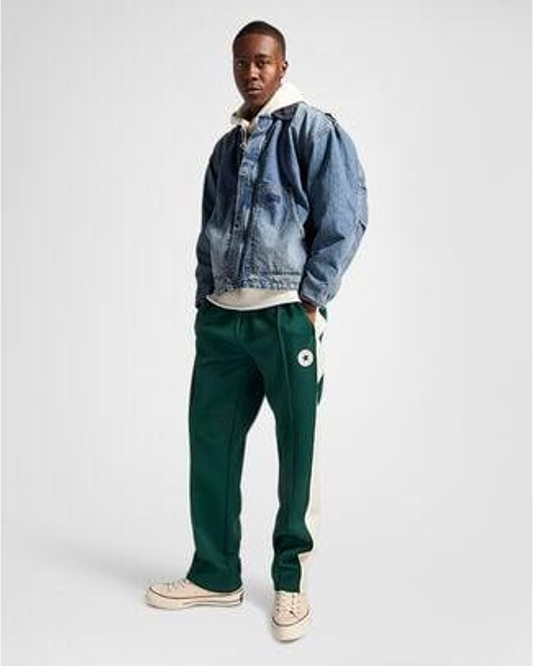 Converse Retro Track Pants in Green for Men | Lyst