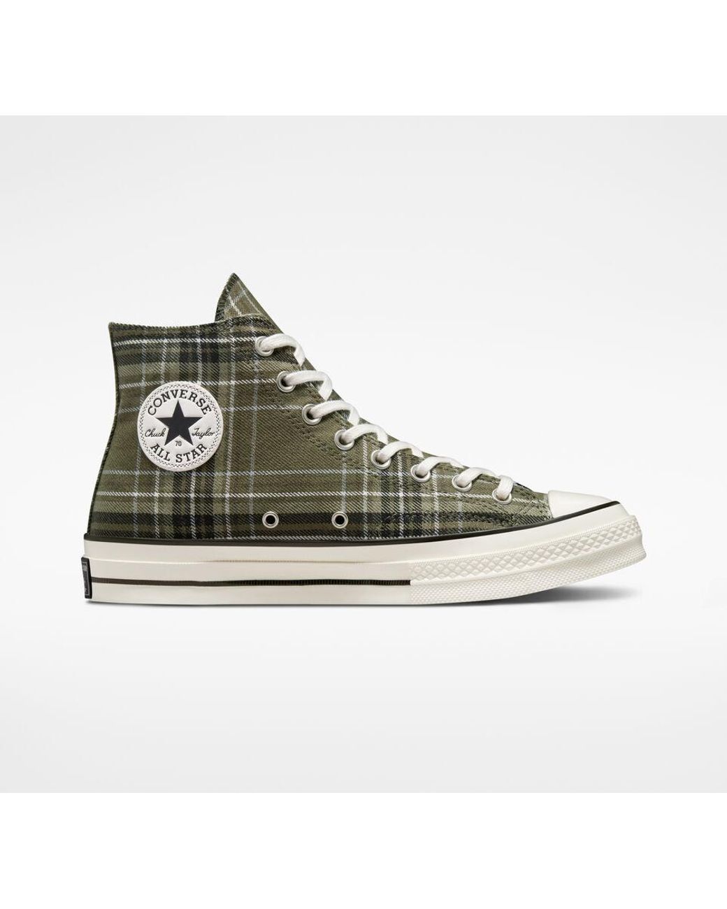 Chuck 70 Tartan Converse en coloris Vert Lyst