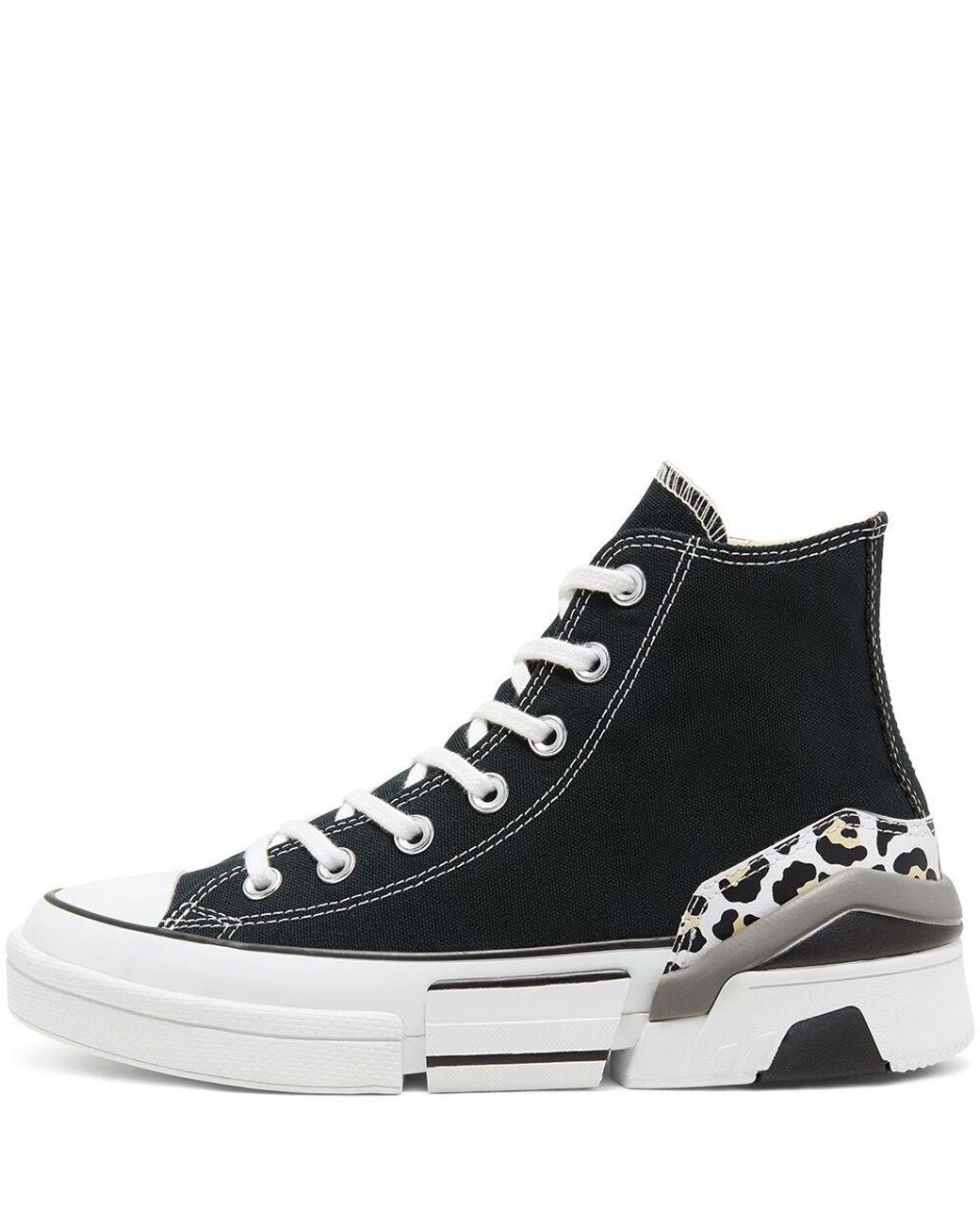 converse logo play black