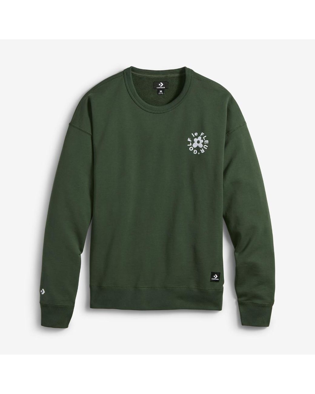 Le Fleur* Crew Sweatshirt in Green for Men | Lyst