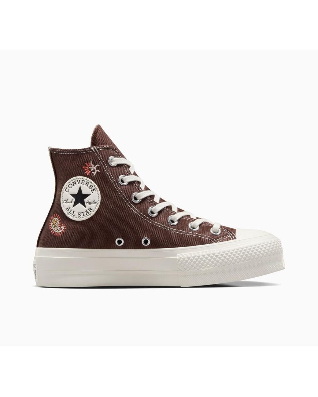 Chuck Taylor Lift Platform Crafted Evolution Converse en coloris Marron |  Lyst