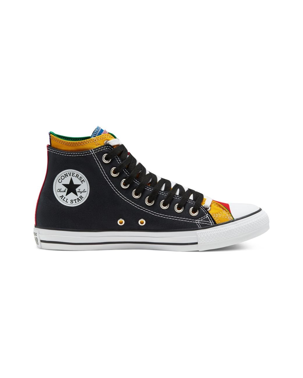 Converse Double Upper Chuck Taylor All Star in Black for Men | Lyst