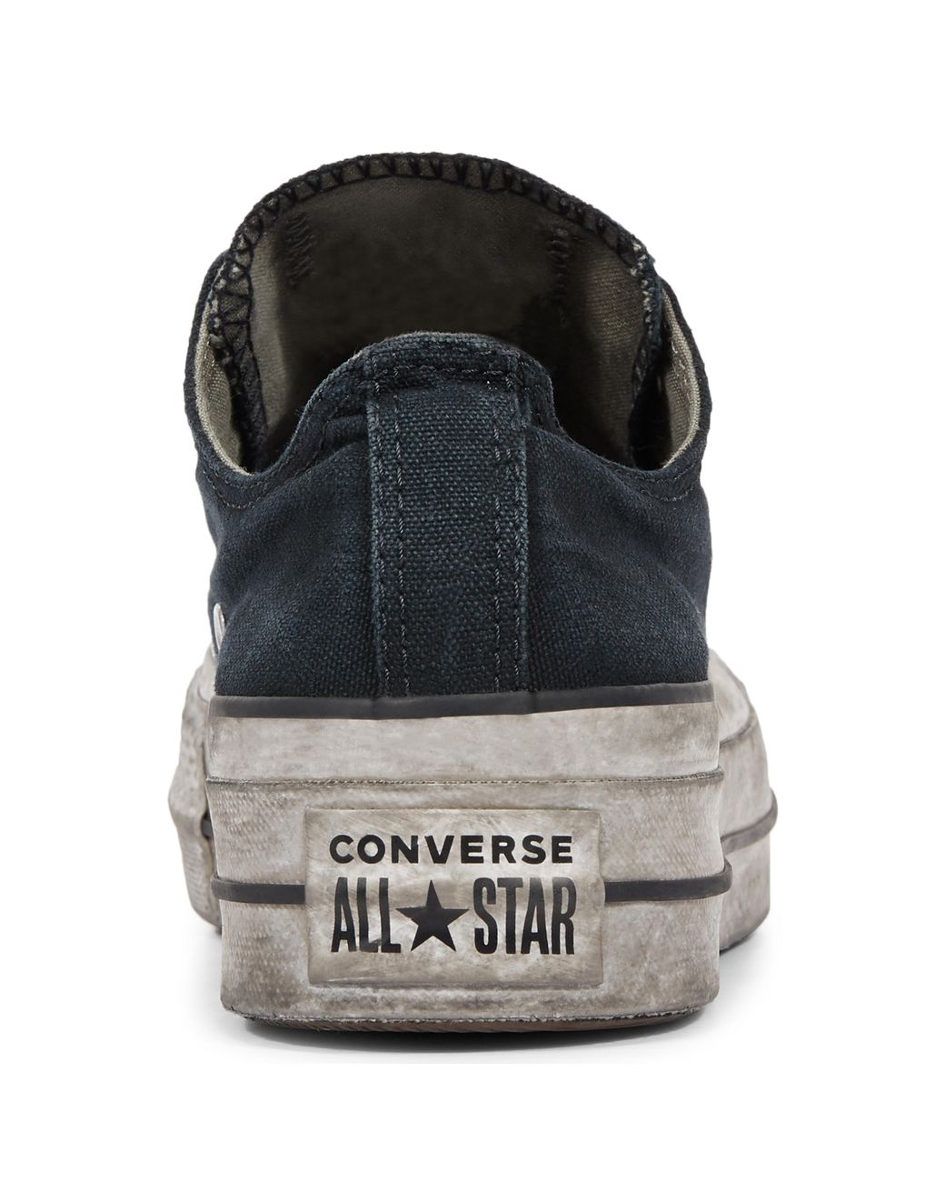 chuck taylor all star lift smoked canvas