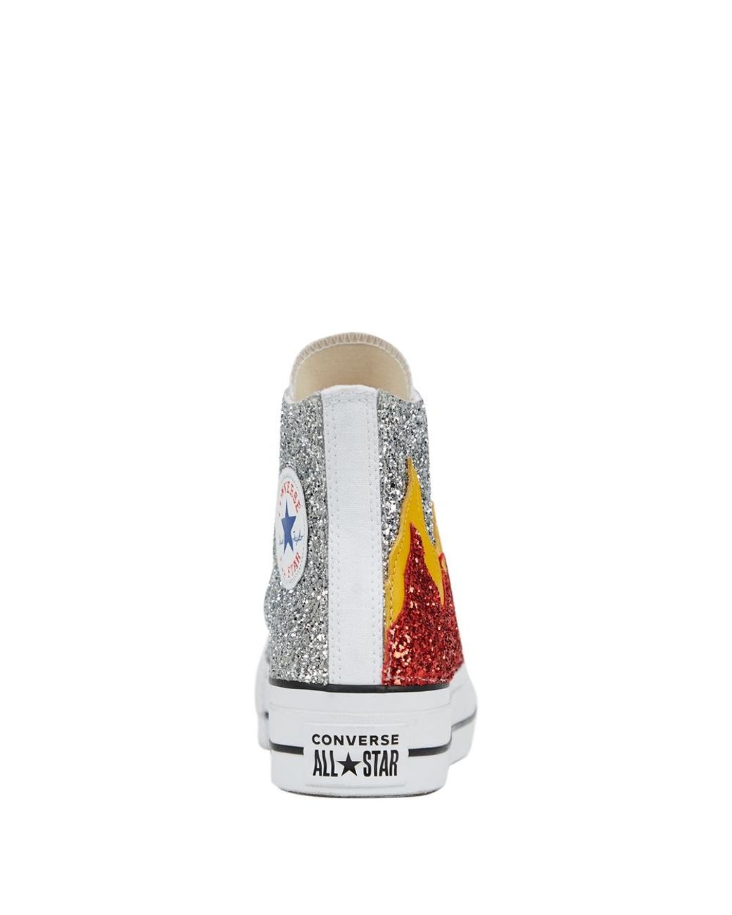 Converse glitter flame sales