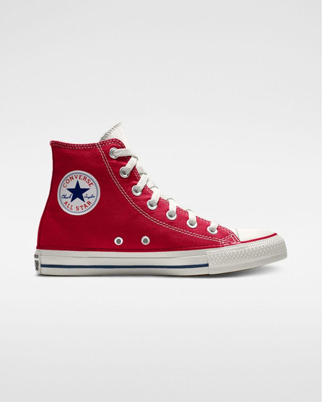Converse Custom Chuck Taylor All Star High Top in Red for Men - Lyst