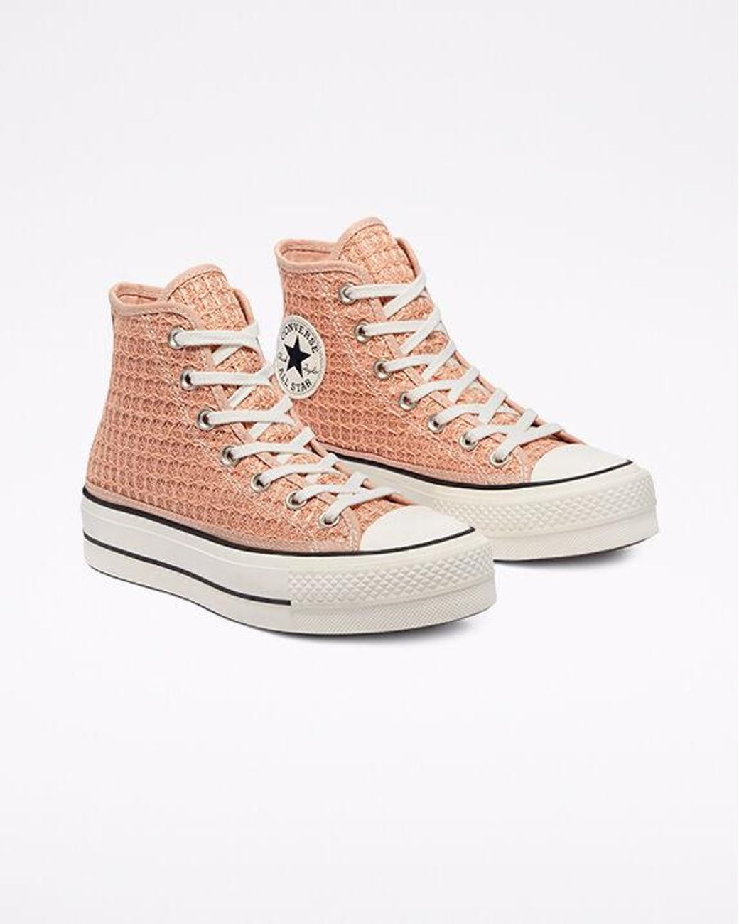 raffia platform chuck taylor all star