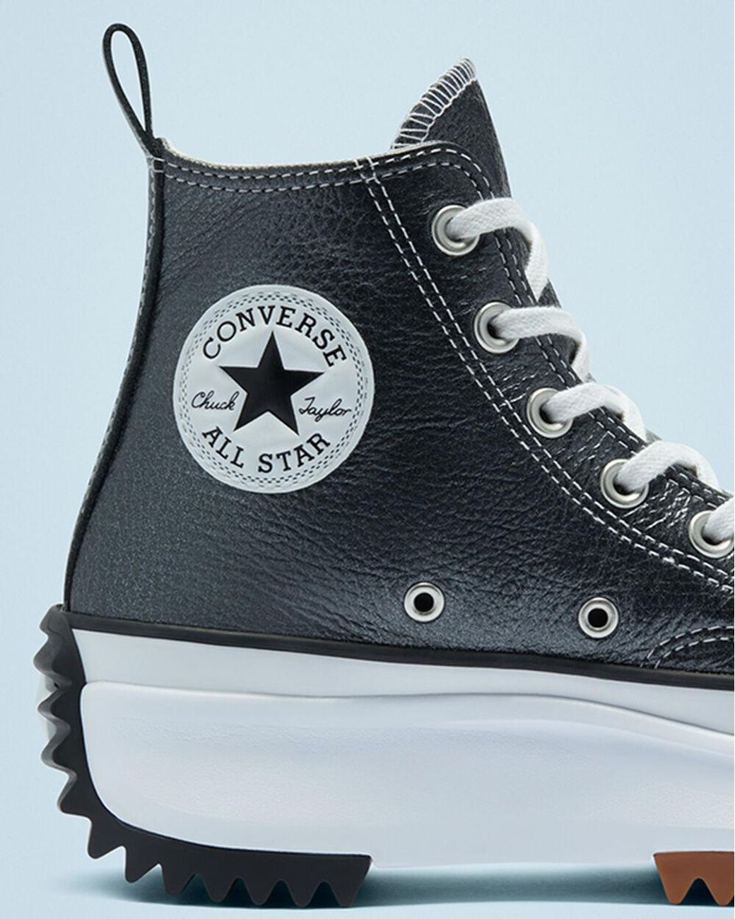 metallic classics run star hike high top