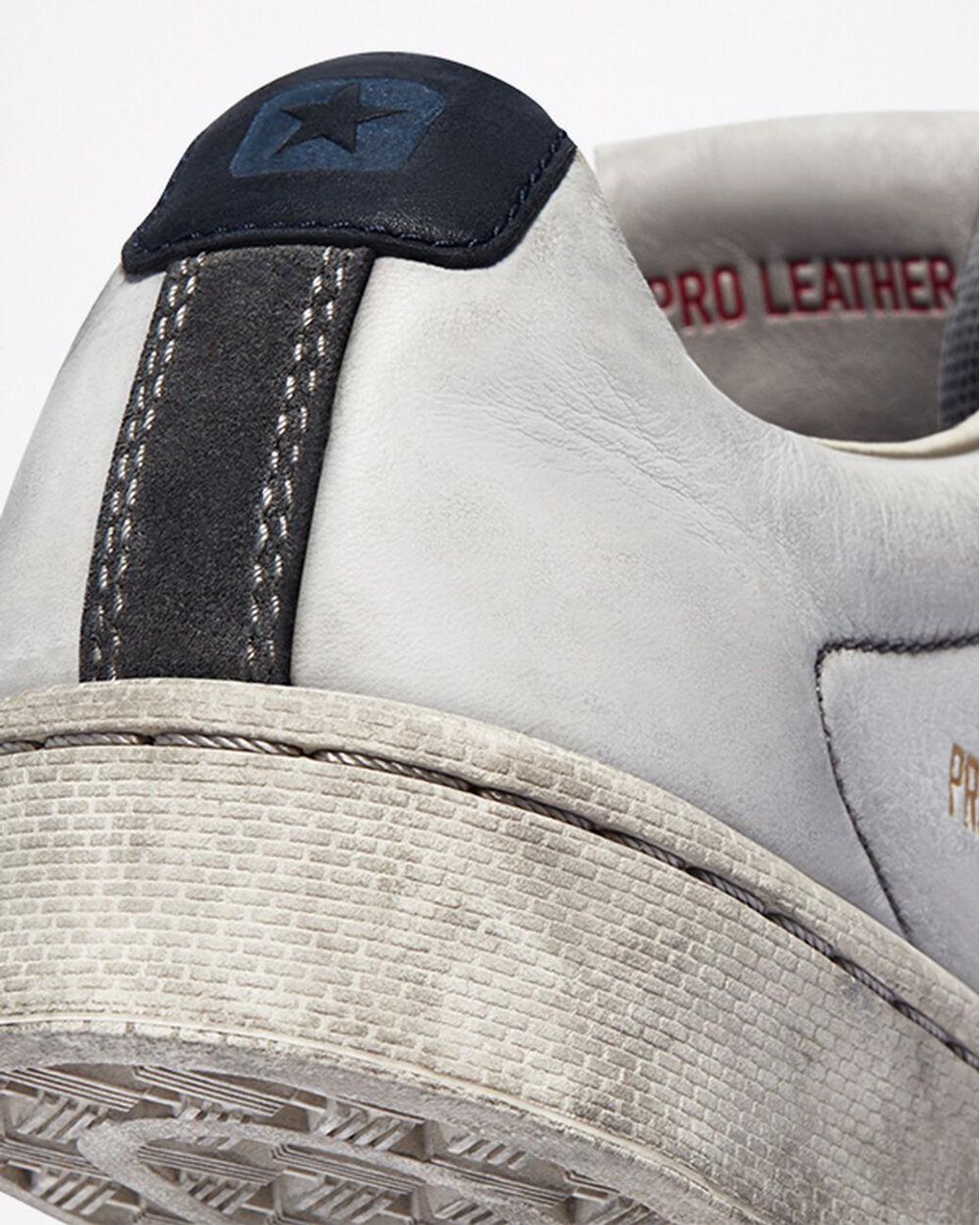 Converse Smoke In Pro Leather in Grey (Blue) - Lyst