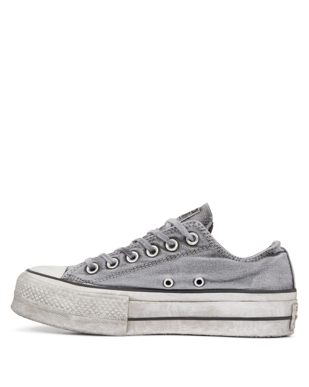 chuck taylor all star lift smoked canvas low top