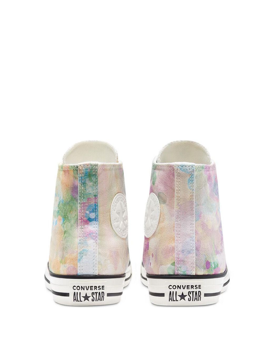 converse tie dye shoes