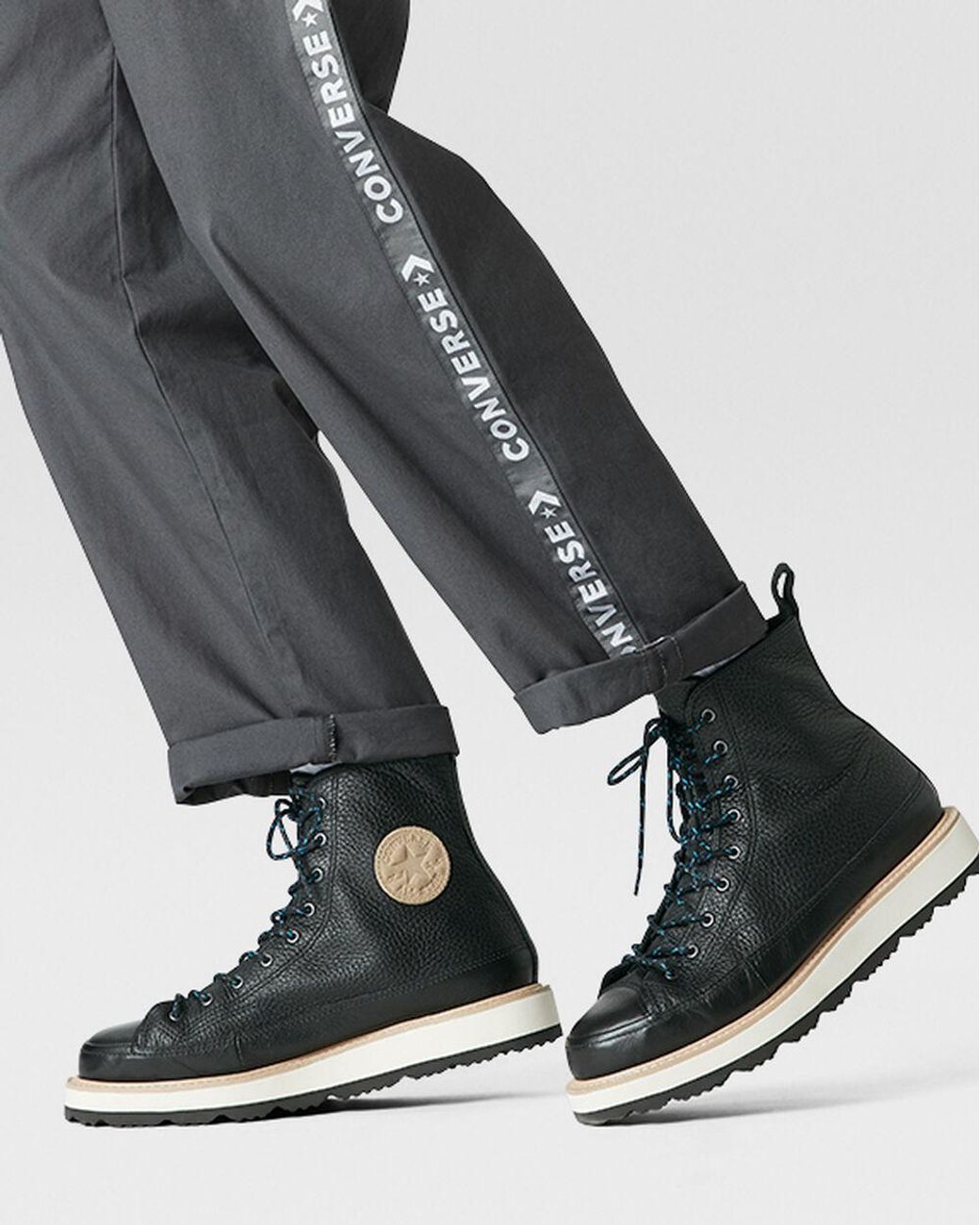 Converse Chuck Taylor Crafted Boot in Black for Men | Lyst UK
