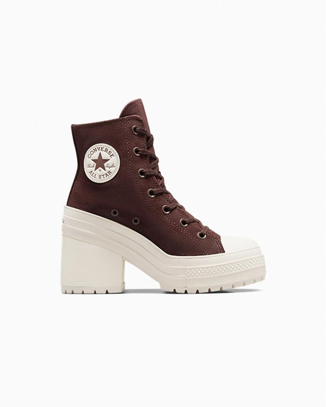 Converse Chuck 70 De Luxe Heel Suede in Brown Lyst UK