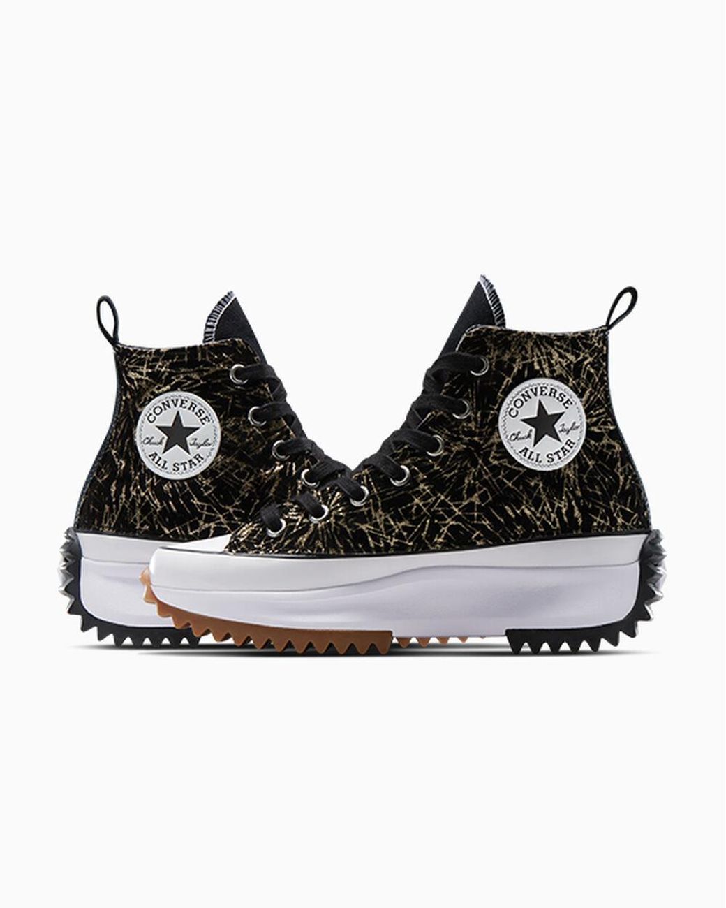 Converse Run Star Hike Canvas Velvet in Black Lyst UK