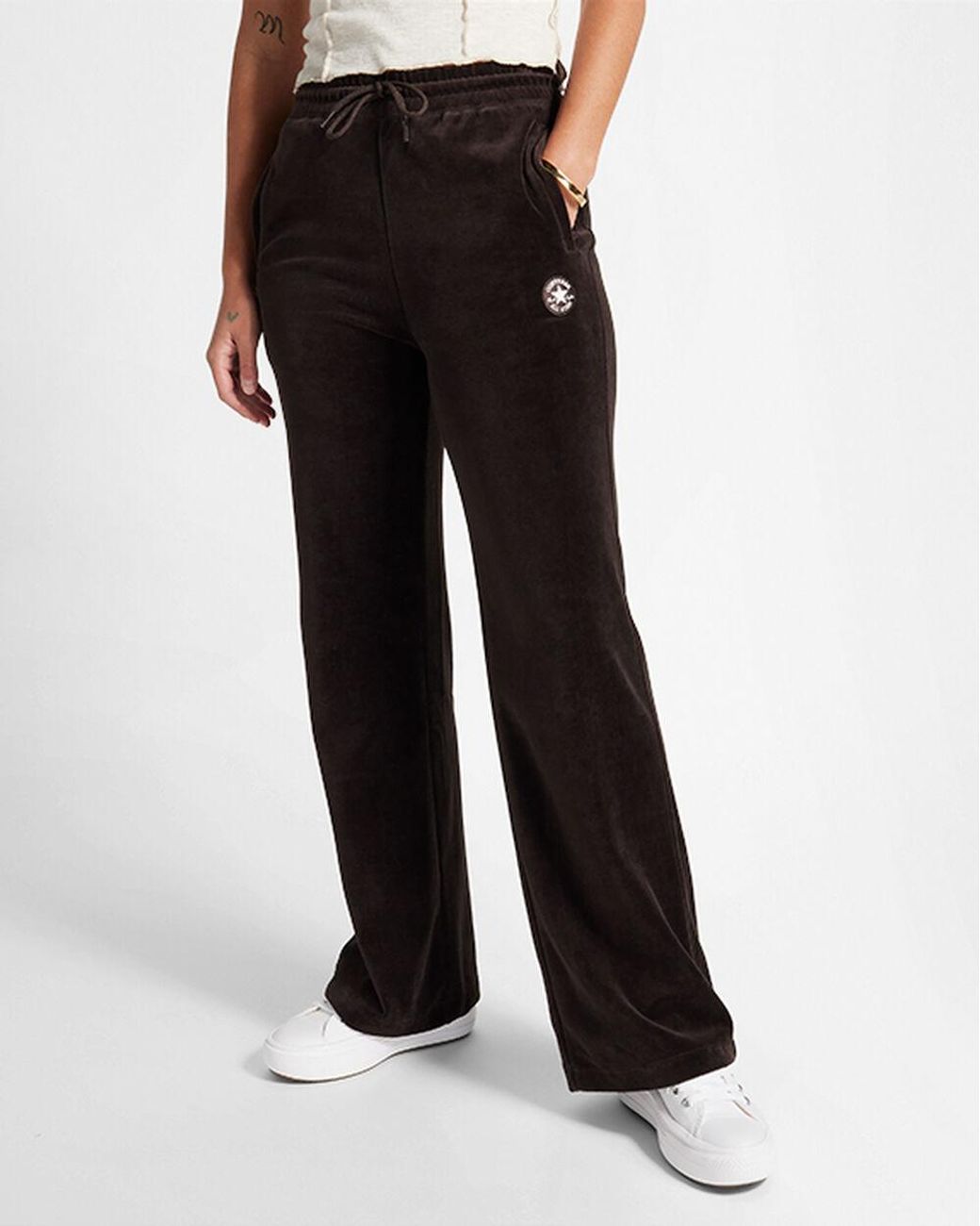 Black sales velour pants