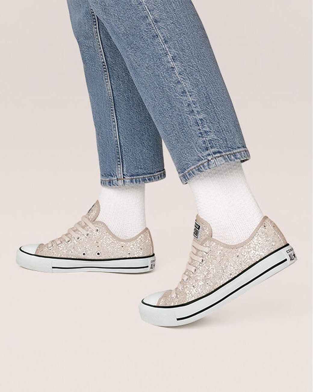 All star lo glitter converse best sale
