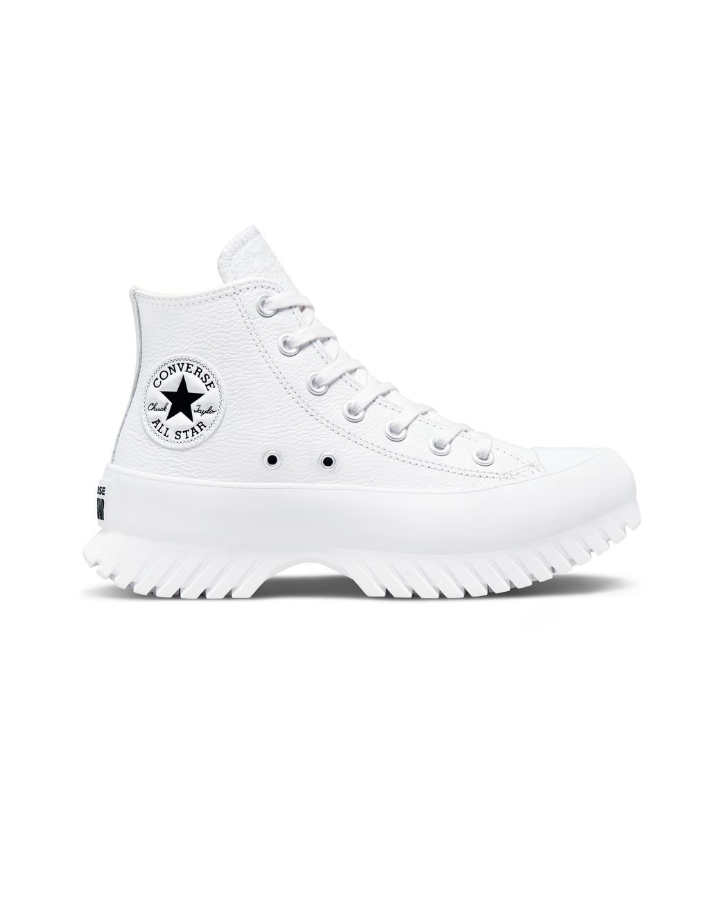 Converse Chuck Taylor All Star Lugged 2.0 Leather in White | Lyst