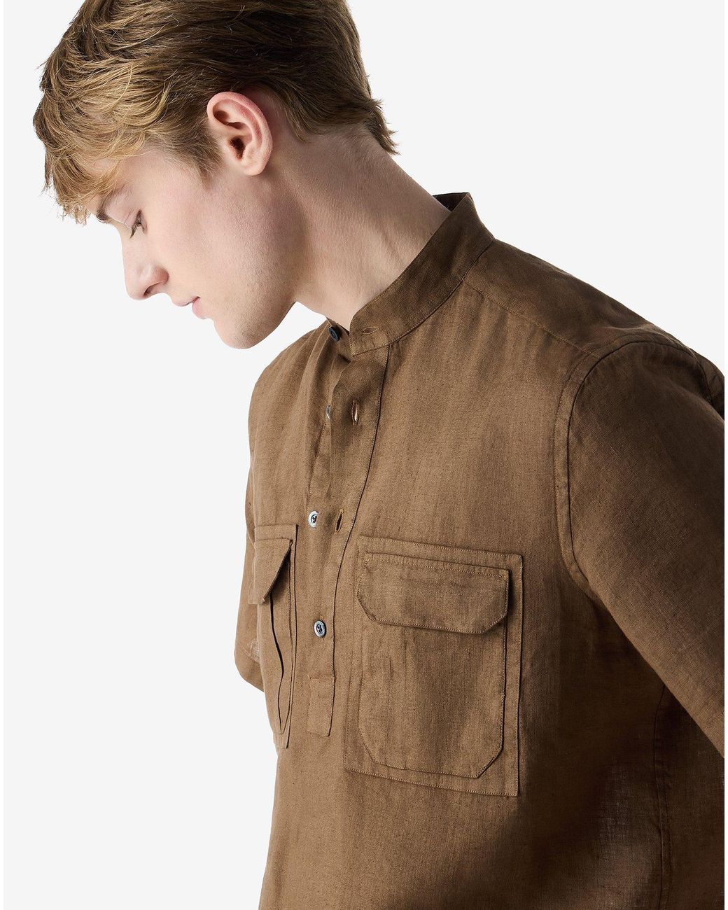 Camicia di Corneliani in Brown da Uomo