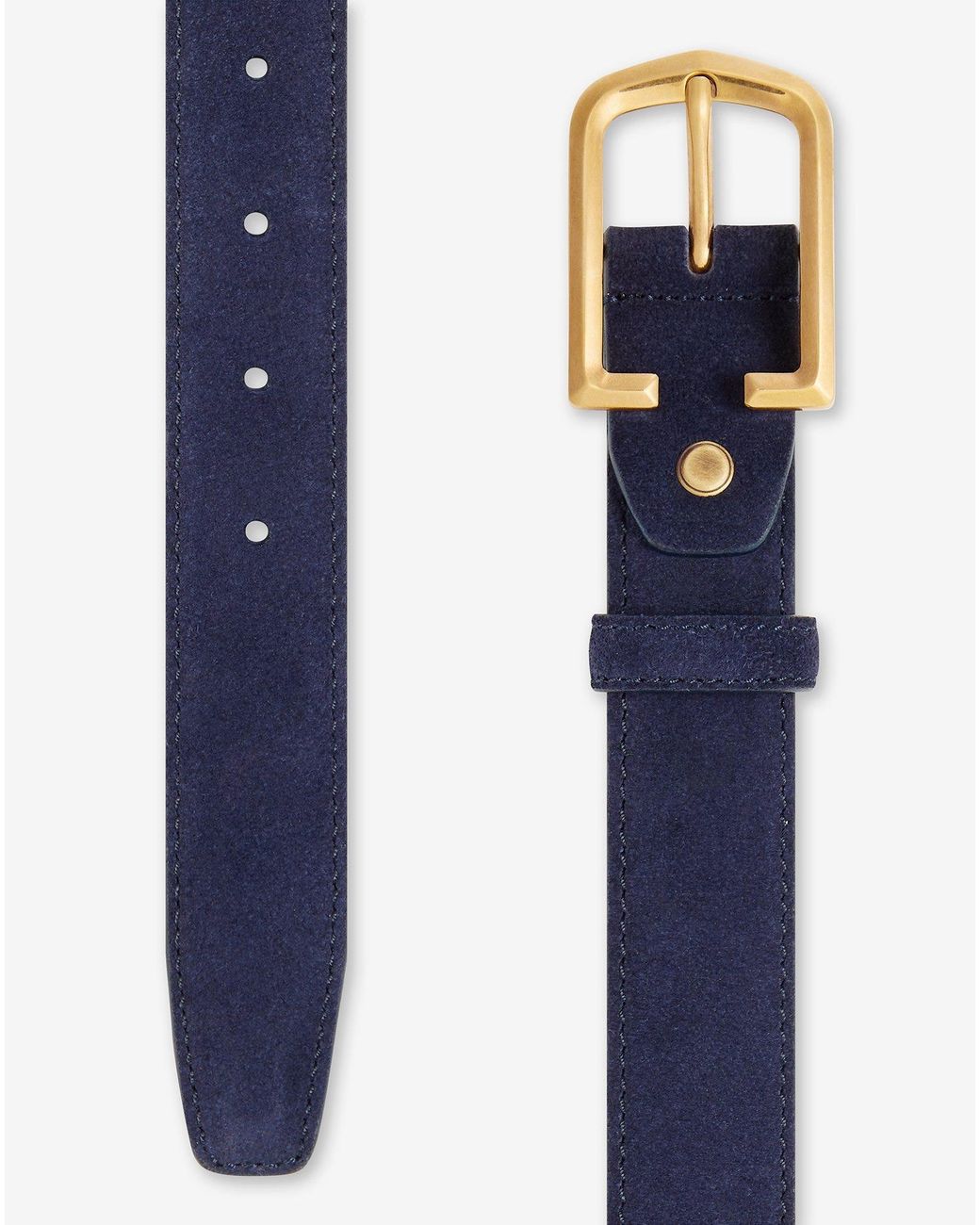 Corneliani Blue Suede Belt for men