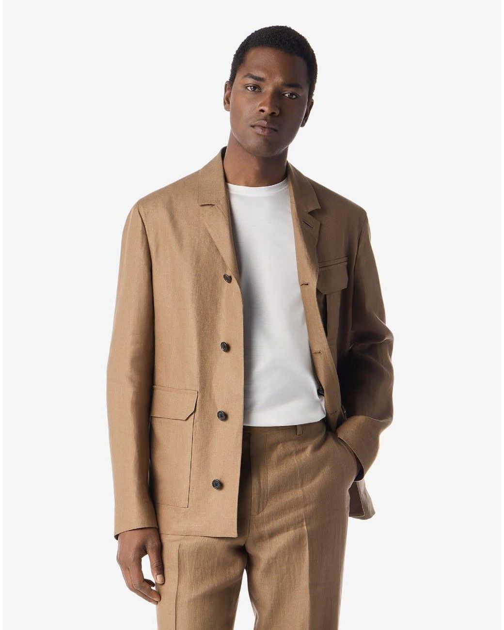 Giacca di Corneliani in Natural da Uomo