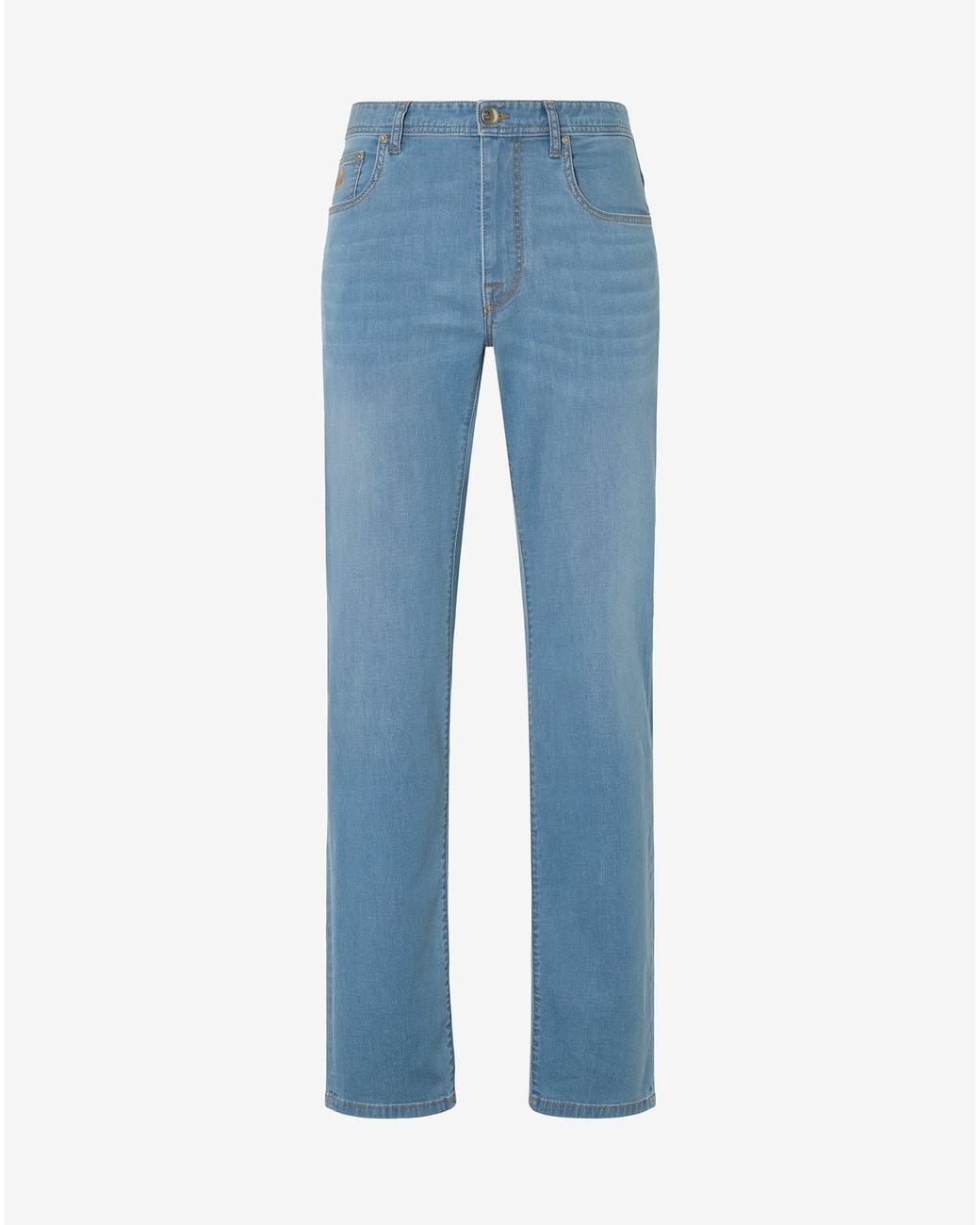 Corneliani Blue Stretch Denim Jeans for men