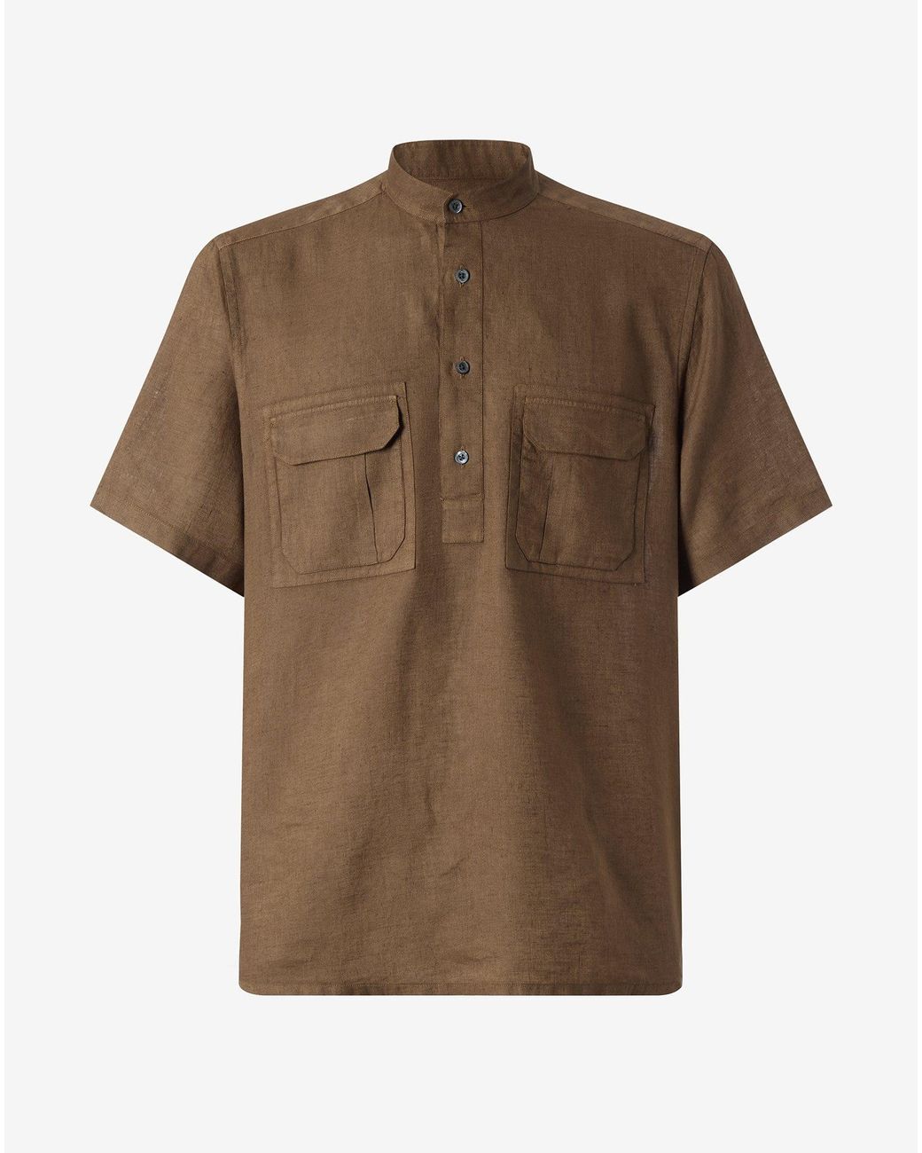 Camicia di Corneliani in Brown da Uomo