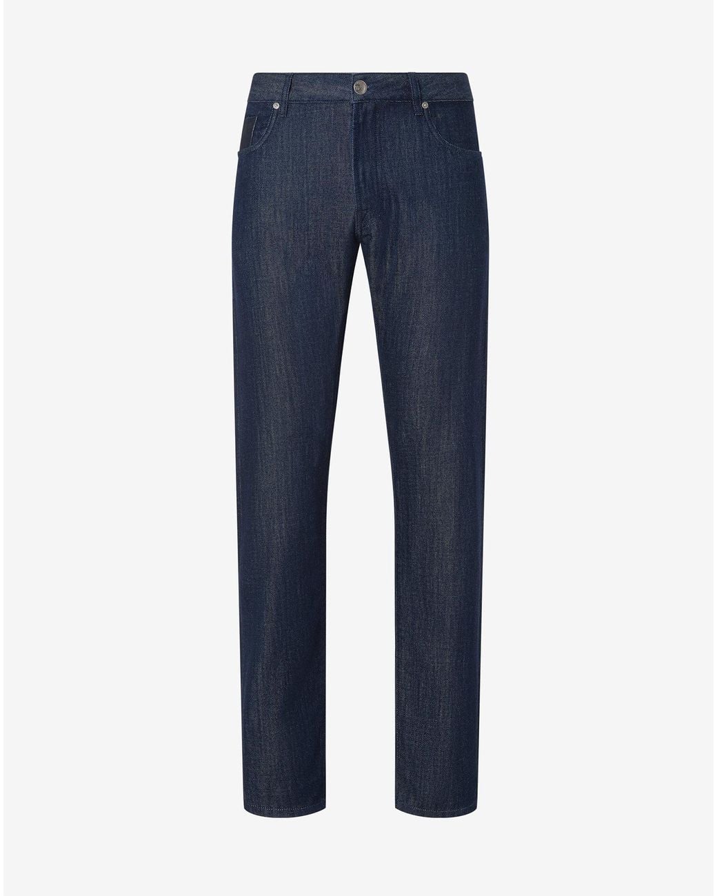 Corneliani Blue Cotton Jeans for men