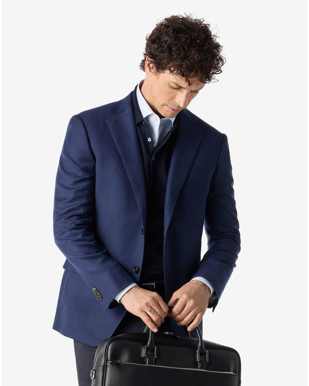 Giacca di Corneliani in Blue da Uomo