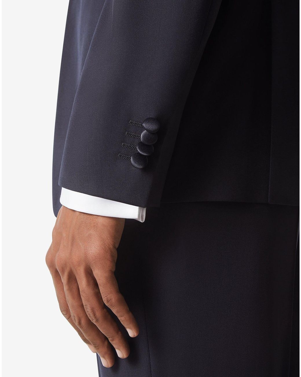 Corneliani Blue S130's Wool Twill Tuxedo for men