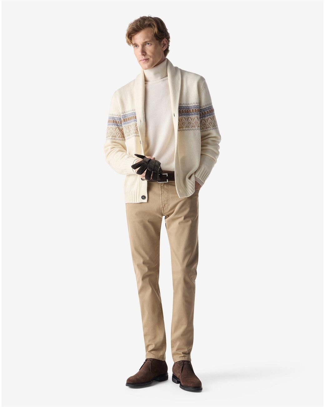 Corneliani Natural Stretch Cotton Jeans for men
