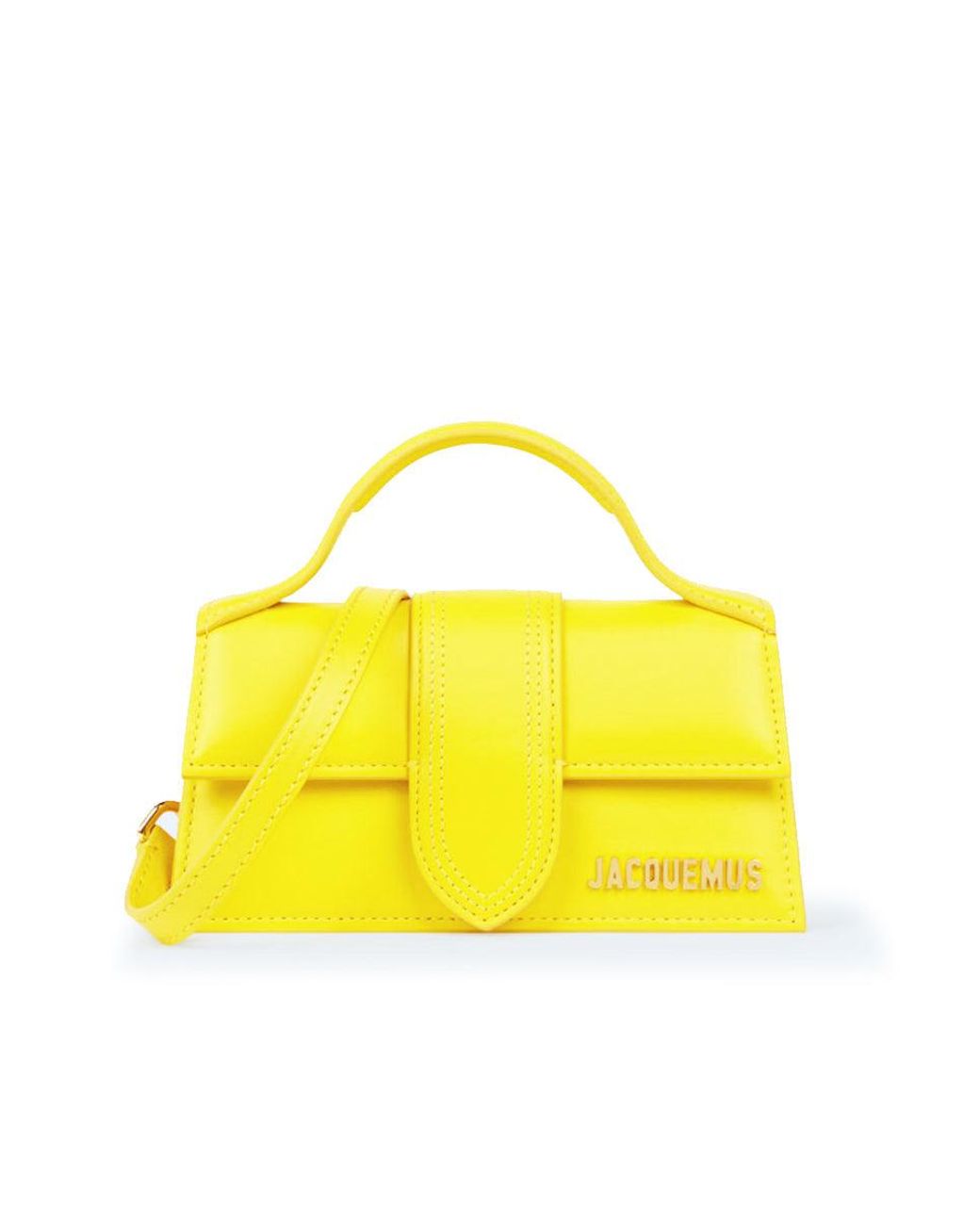 Jacquemus Leather Le Bambino In Yellow | Lyst Australia